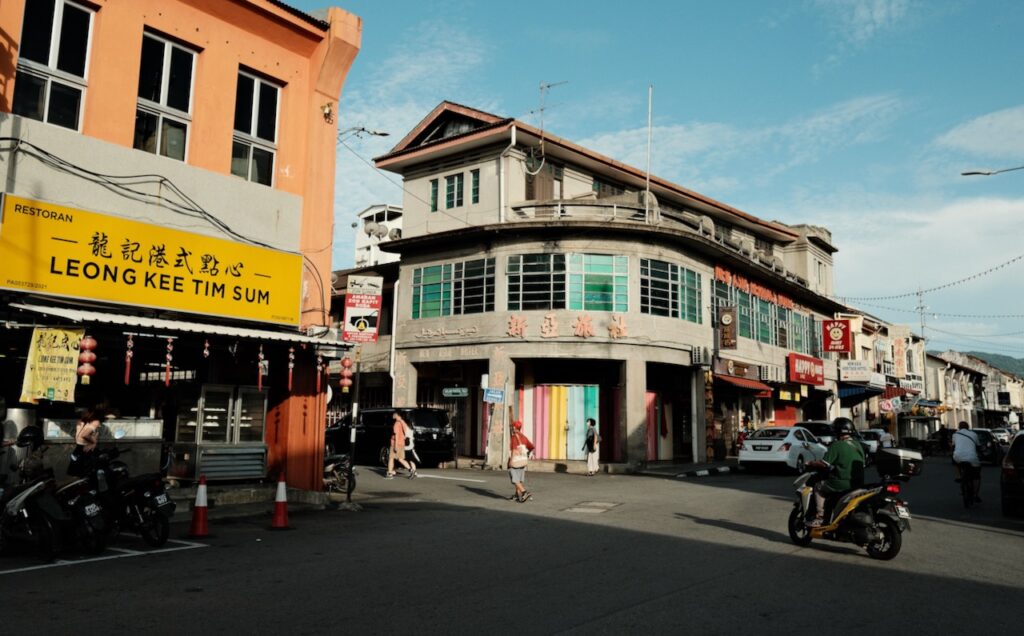 The Shophouses of George Town, Penang, Malaysia.