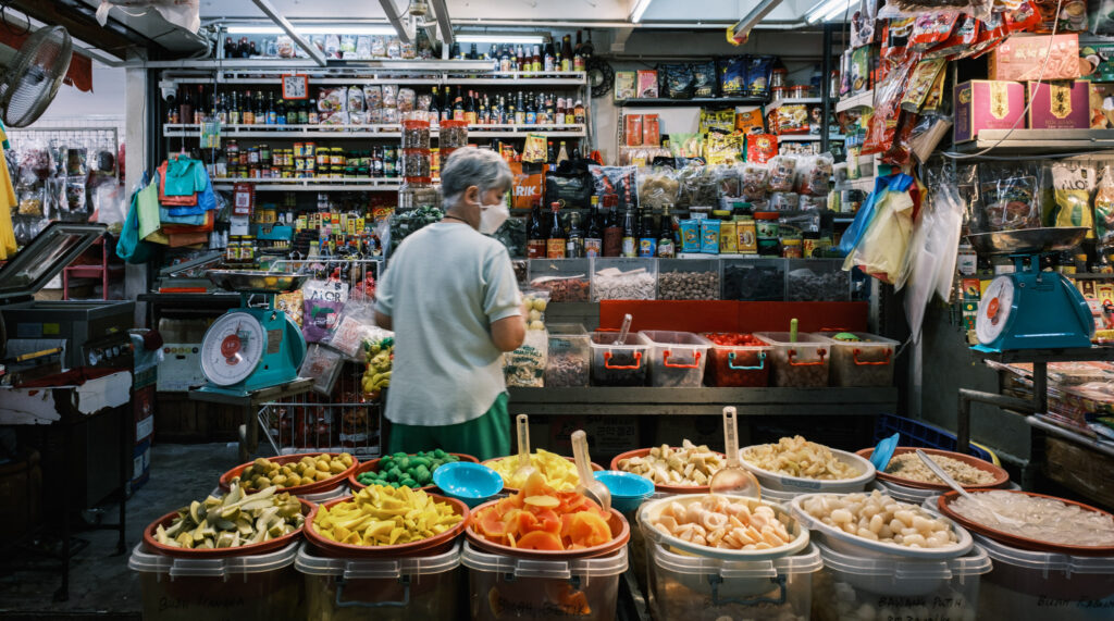 Chowrastra Market Stall