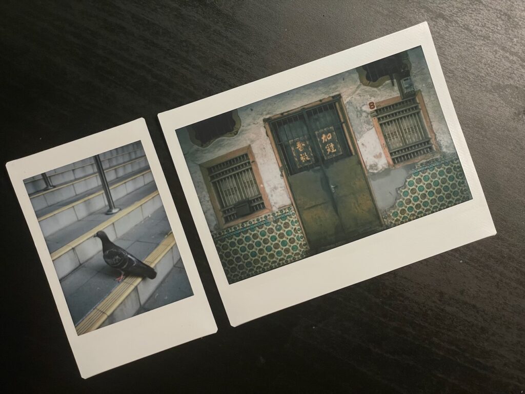 Instax Mini and Instax Wide Side by Side